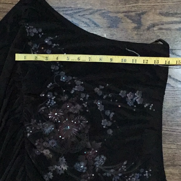 Black One Shoulder Top - Picture 5 of 10